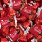 131 Pcs Chiefs Football Party Candy Favors Hershey's Miniatures & Kisses (1.65 lbs, Approx. 131 Pcs)
